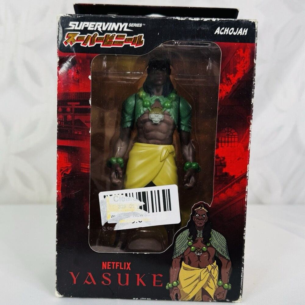 5 for $25| Yasuke Achojah 6” Vinyl Figure Supervinyl Series Super7 BOX‎ DAMAGE